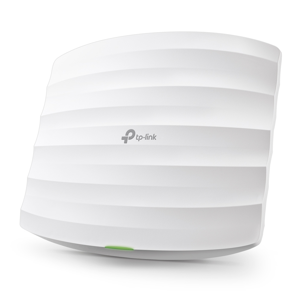 ACCESS POINT TP-LINK wireless 1350Mbps, Gigabit, 1 antena interna, IEEE802.3af PoE si pasiv PoE, Dual Band AC1350, montare pe tavan "EAP225" (timbru verde 0.8 lei)