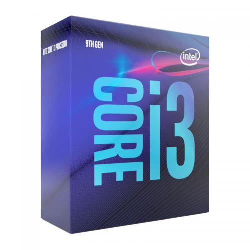 CPU INTEL, skt. LGA 1151 Core i3, i3-9100, frecventa 3.6 GHz, turbo 4.2 GHz, 4 nuclee, putere 65 W, "BX80684I39100"