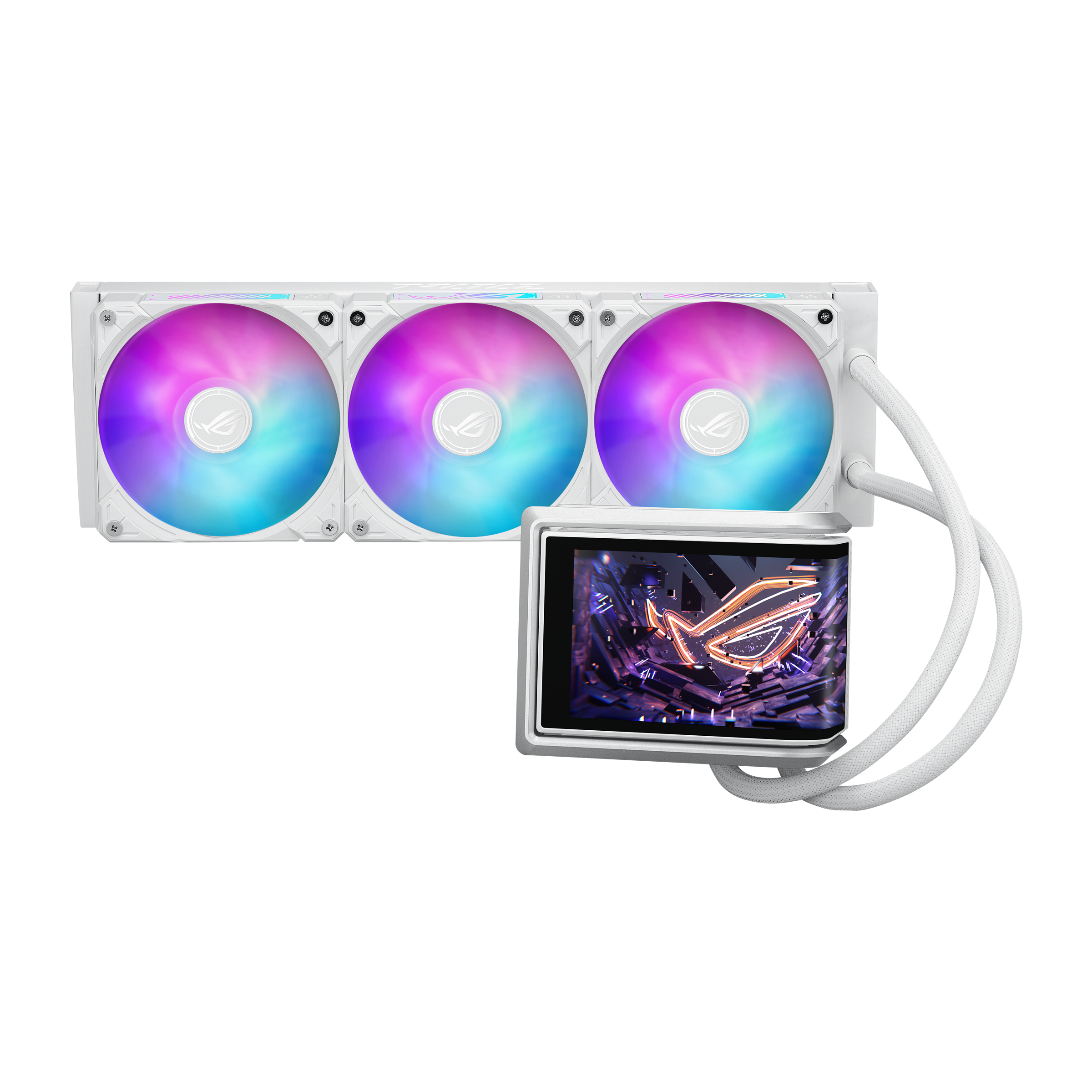 CPU COOLER ASUS ROG RYUO IV 360 ARGB WHT "ROG RYUO IV 360 ARGB WHT" (timbru verde 2 lei)