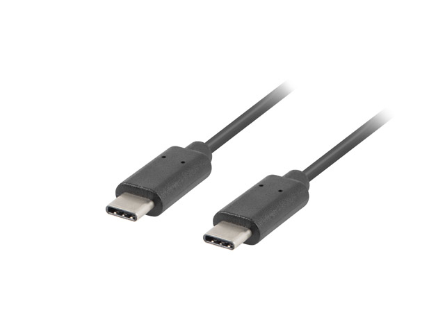 Cablu USB-C M/M 2.0 1 m negru "CA-CMCM-10CU-0010-BK" (timbru verde 0.08 lei)