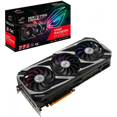 Asus AMD RADEON ROG STRIX RX 6700 XT 12G, "RS-RX6700XT-O12G"