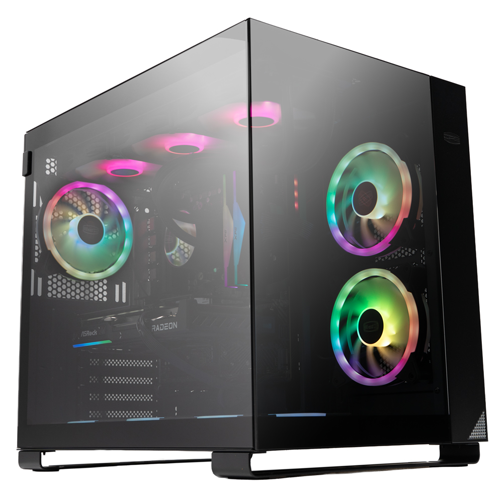Sistem Spacer Invincible, Ryzen 5 9600X, 32 GB DDR5, RX 9060 XT Challenger 16GB OC, 2 TB, No Os "SPACER-Invincible-06" (timbru verde 7 lei)