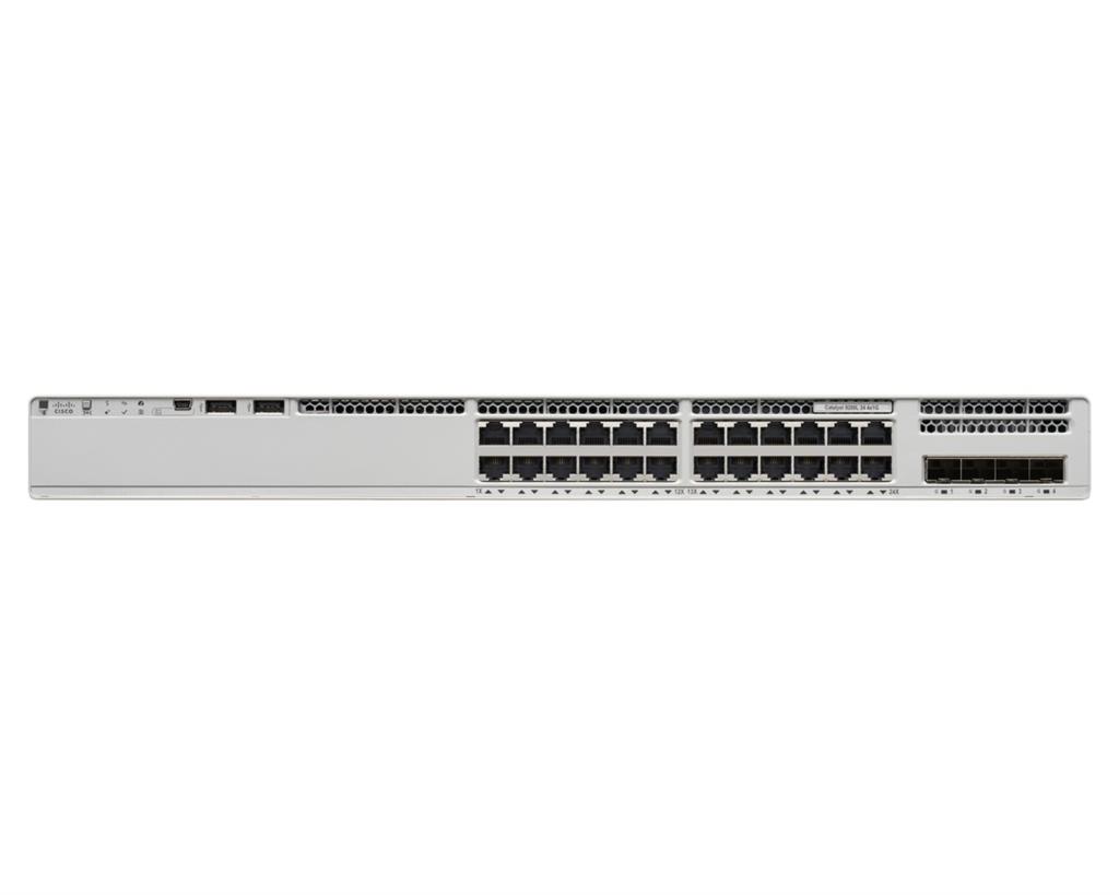 Catalyst 9200L 24-port data only, 4×10G ,Network Advantage "C9200L-24T-4X-A" (timbru verde 2 lei)