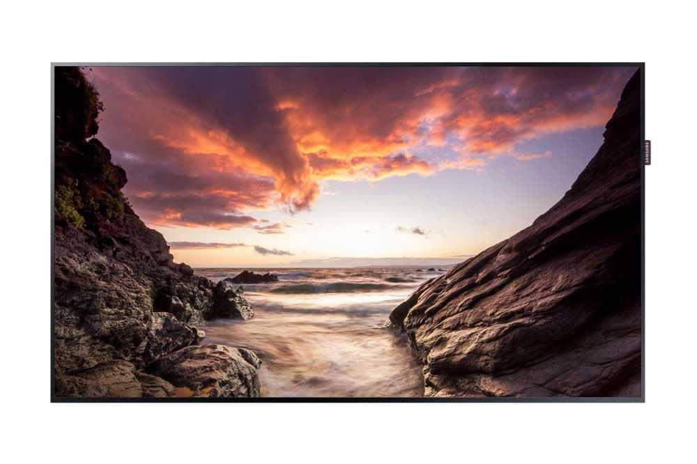 MONITOR SAMSUNG 43 inch, Multimedia, New Edge, 4K UHD (3840 x 2160), Wide, 700 cd/mp, 8 ms, HDMI x 2, DVI, DisplayPort, "LH43QHREBGCXEN" (timbru verde 15 lei)
