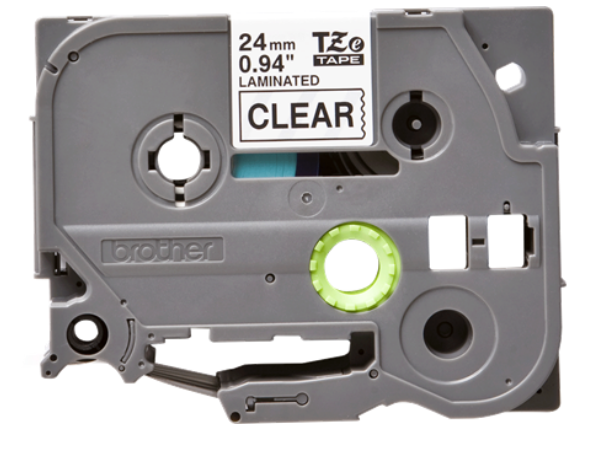 Banda laminata Original Brother Black on Clear, TZE151, pentru D600|E500|E550|H500|P700|P710|P750|330|350|520|540|580|1400|1500|1600|1650|2200|2210|2300|2310|2400|2410|2430|2500|2600|2610|2700|2710|2730|2730|7500|7600, 24mm, incl.TV 0 RON, "TZE151"