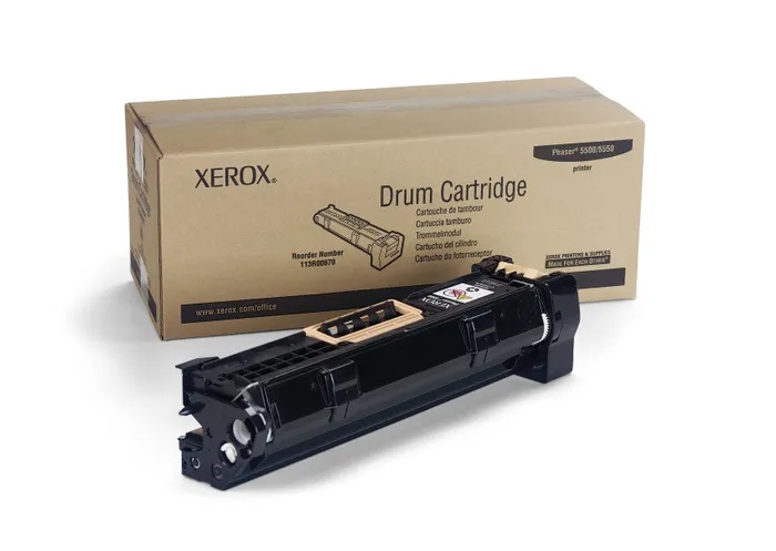 Drum Unit Original Xerox Black, 113R00670, pentru Phaser 5500|Phaser 5550, 60K, (timbru verde 0.8 lei), "113R00670"