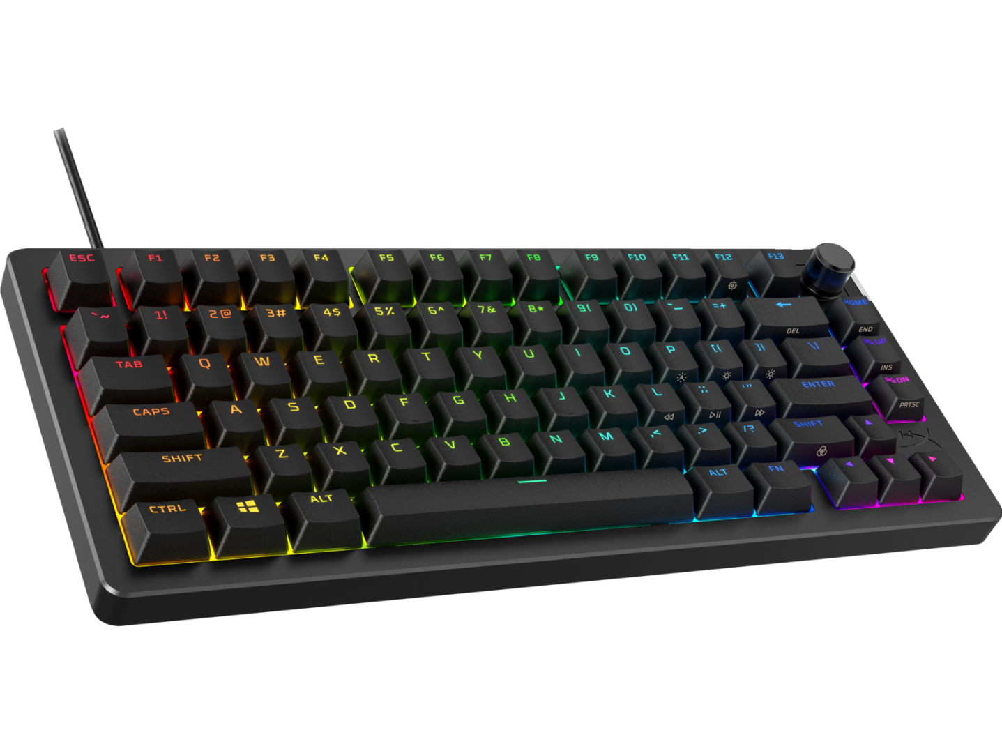 Tastatura HyperX Alloy Rise 75 layout US "7G7A4AA#ABA" (timbru verde 0.8 lei)