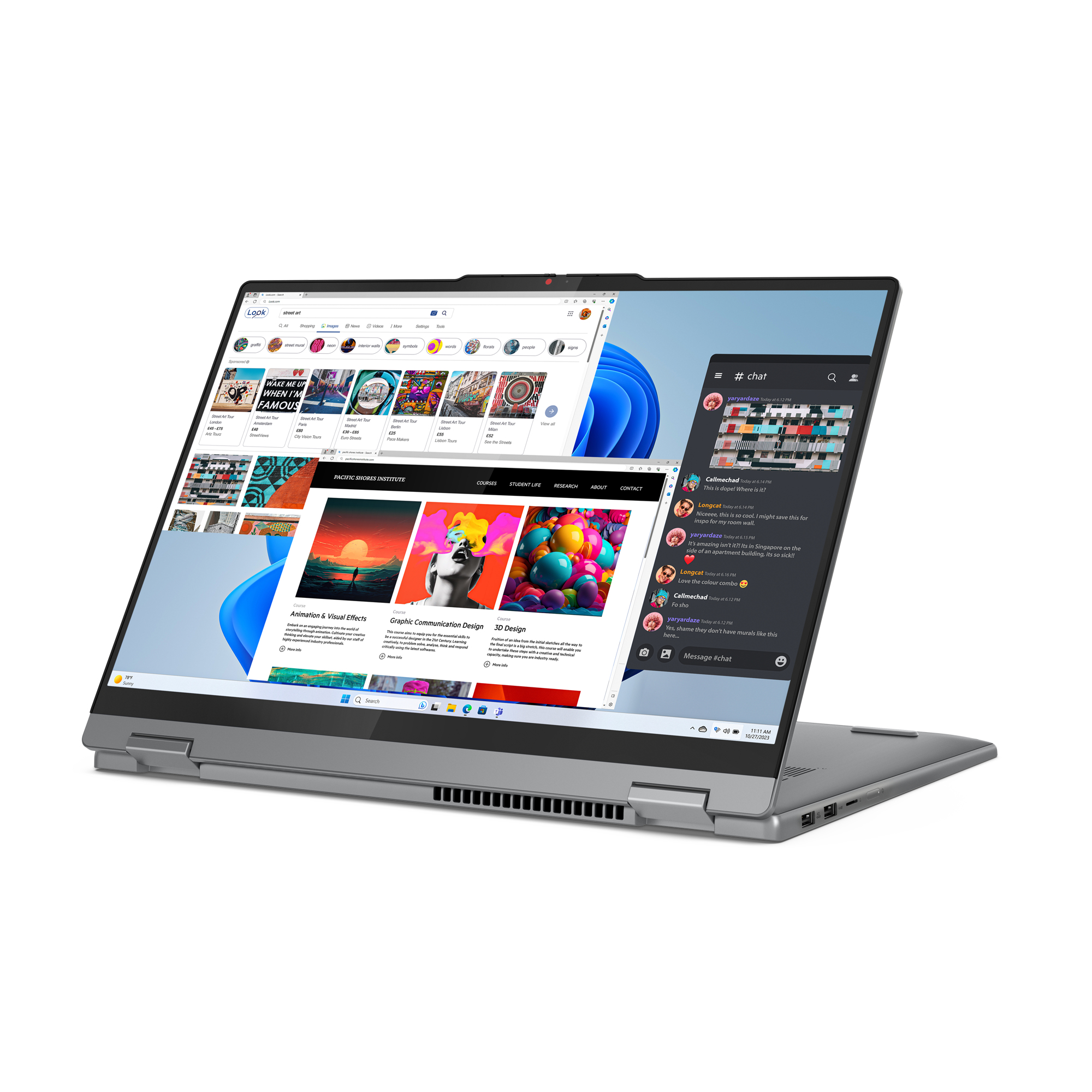IP 5 2-in-1 16T CORE7 150U 16 1 UMA W11H"83DU001GRM" - imagine 10