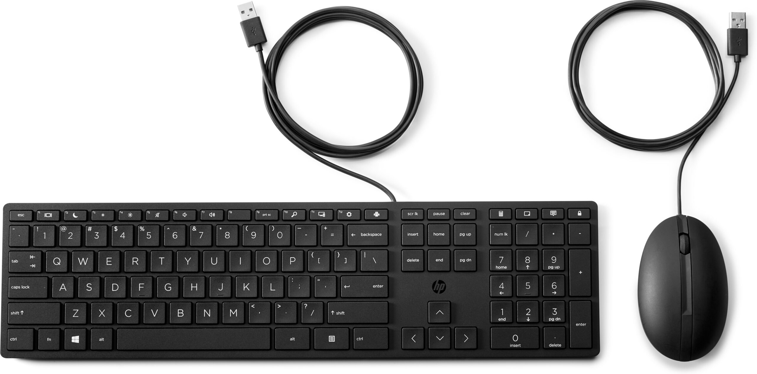 HP USB 320K keyboard and 320M mouse Combo "9SR36AA#ABB" (timbru verde 0.18 lei)