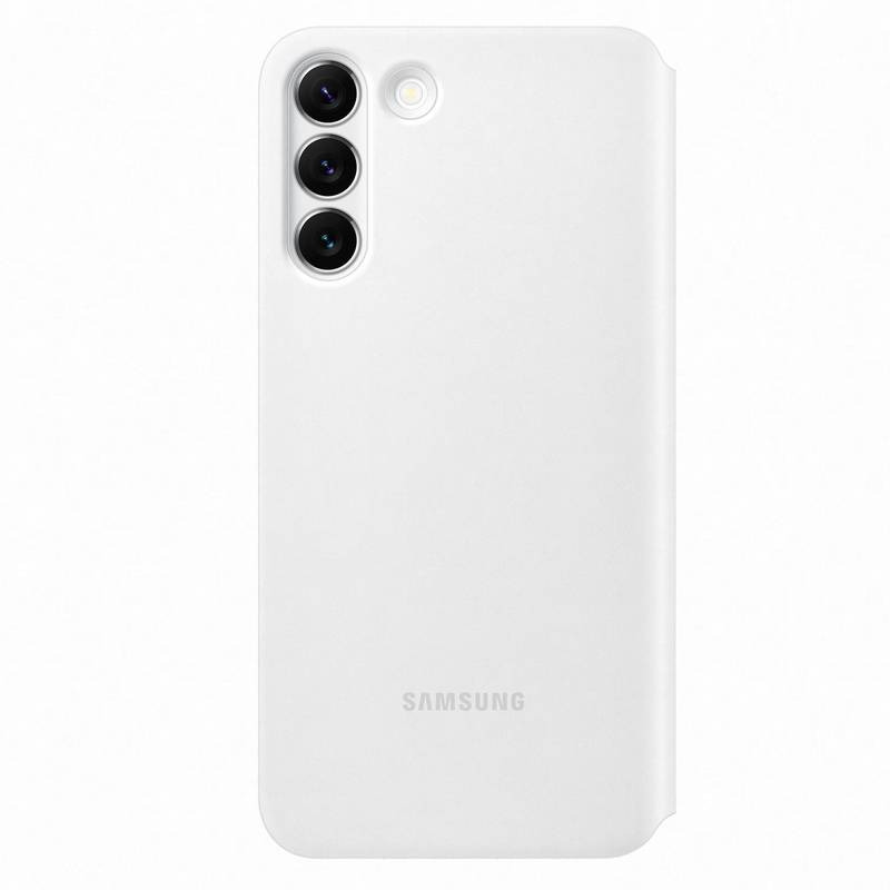Galaxy S22; Smart Clear View Cover; White "EF-ZS901CWEGEE"