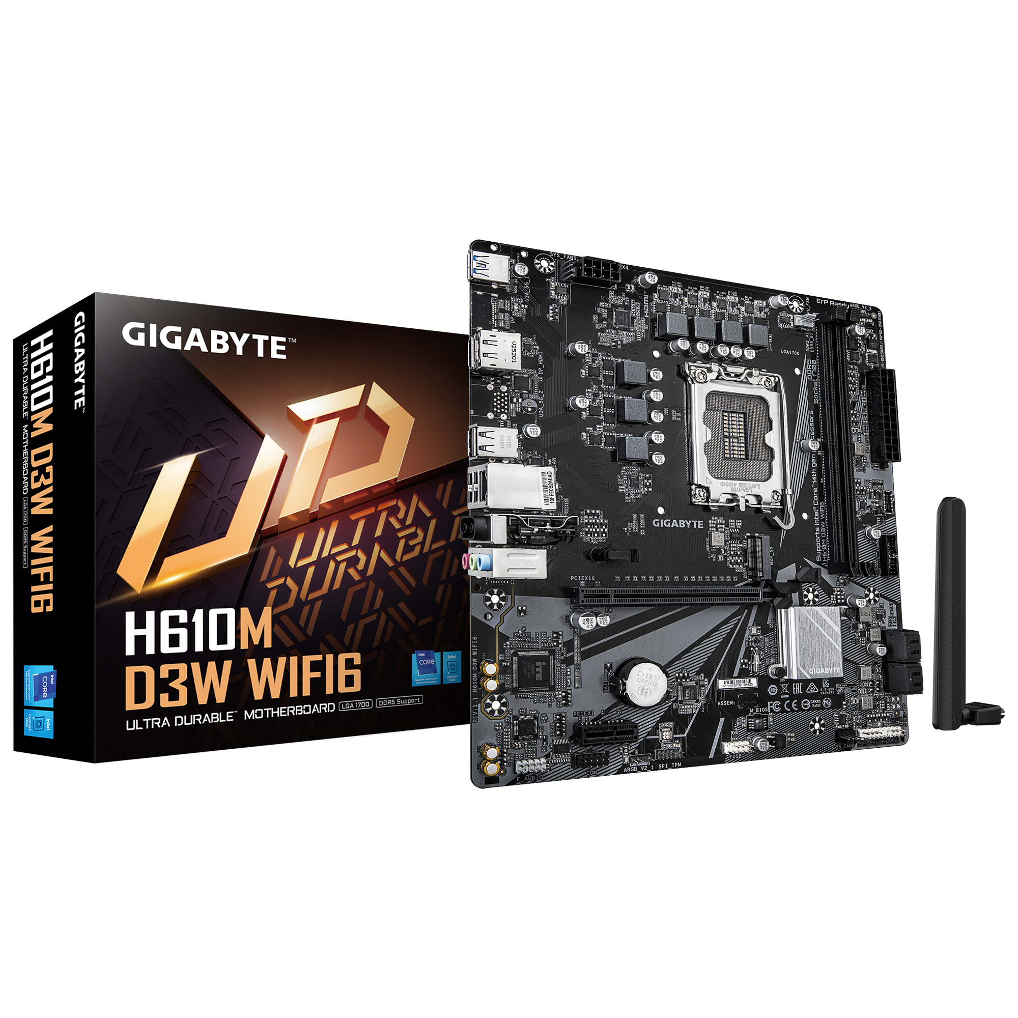 MB GIGABYTE H610M D3W WIFI6 "H610M D3W WIFI6"
