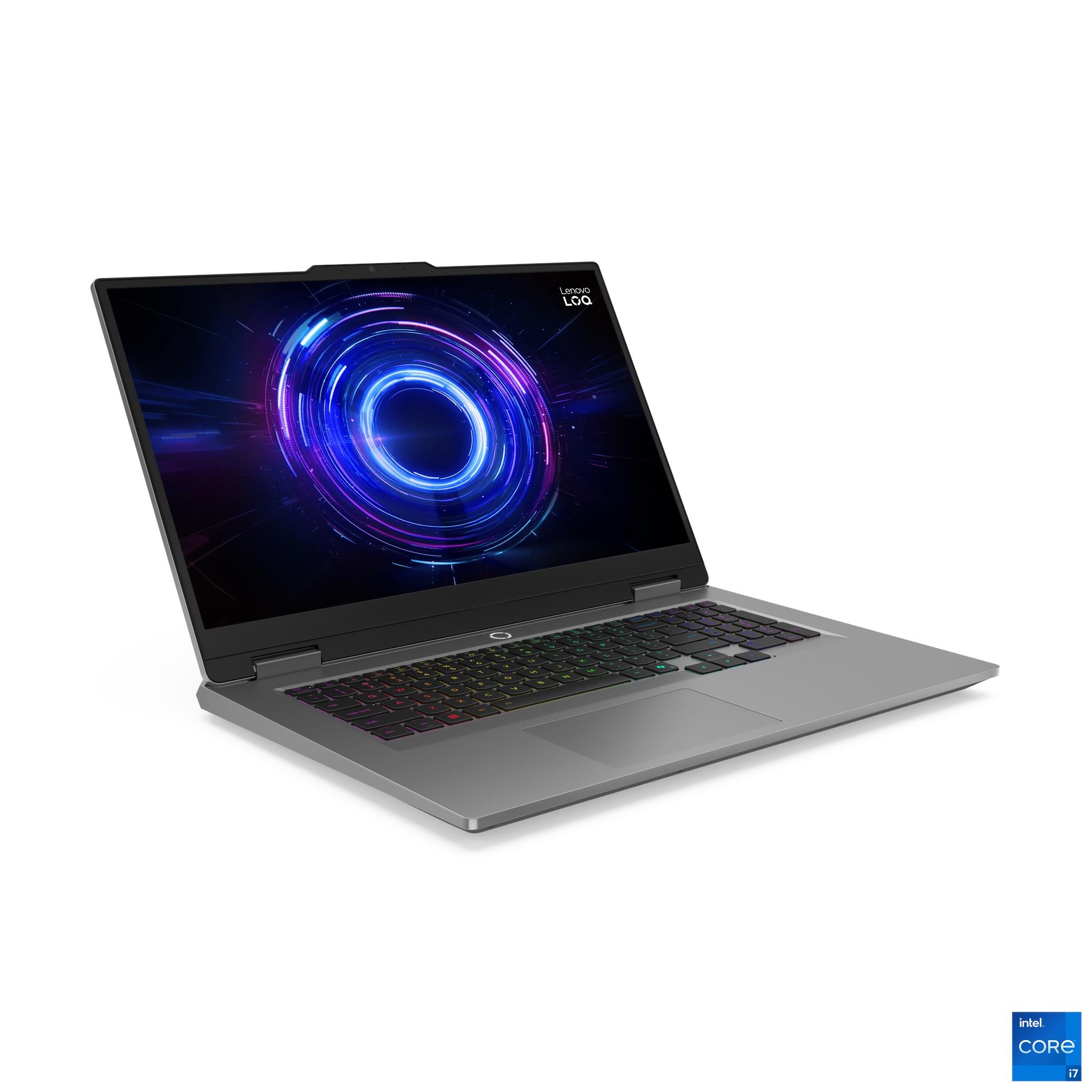 Gaming 17.3 LOQ 17IRX10, FHD IPS 165Hz, Procesor Intel® CoreTM i7-13700HX (30M Cache, up to 5.00 GHz), 24GB DDR5, 1TB SSD, GeForce RTX 5060 8GB, No OS, Luna Grey "83JH0087RM" (timbru verde 3.5 lei)