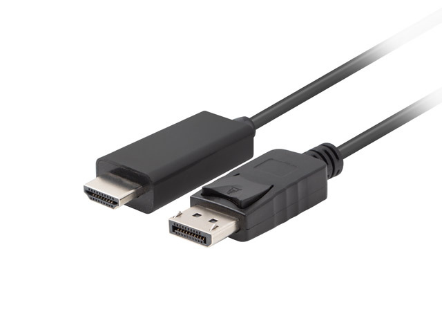 Cablu DisplayPort(M) v1.1 HDMI(M) 1,8m "CA-DPHD-11CC-0018-BK" (timbru verde 0.8 lei)