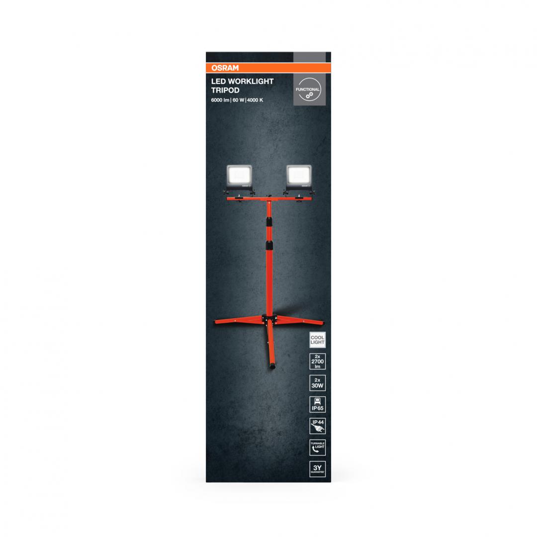 LED WORKLIGHT 2X30W 840 TRIPOD OSRAM "000004099854572210"
