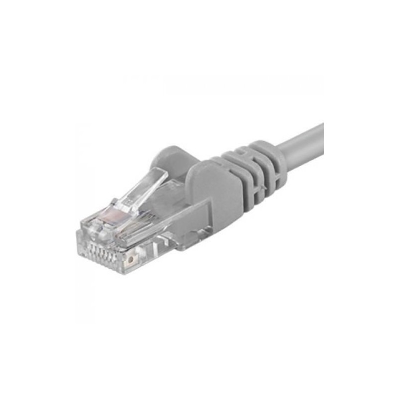 Patchcord UTP RJ45-RJ45 Cat.6, 10m, gri, "UTP-6-10-G" (timbru verde 0.18 lei)