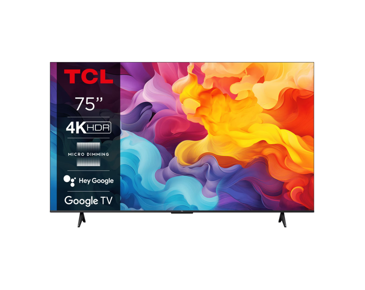 LED TV 4K 75(190cm) TCL 75V6B (Model 2 "75V6B" (timbru verde 15 lei)