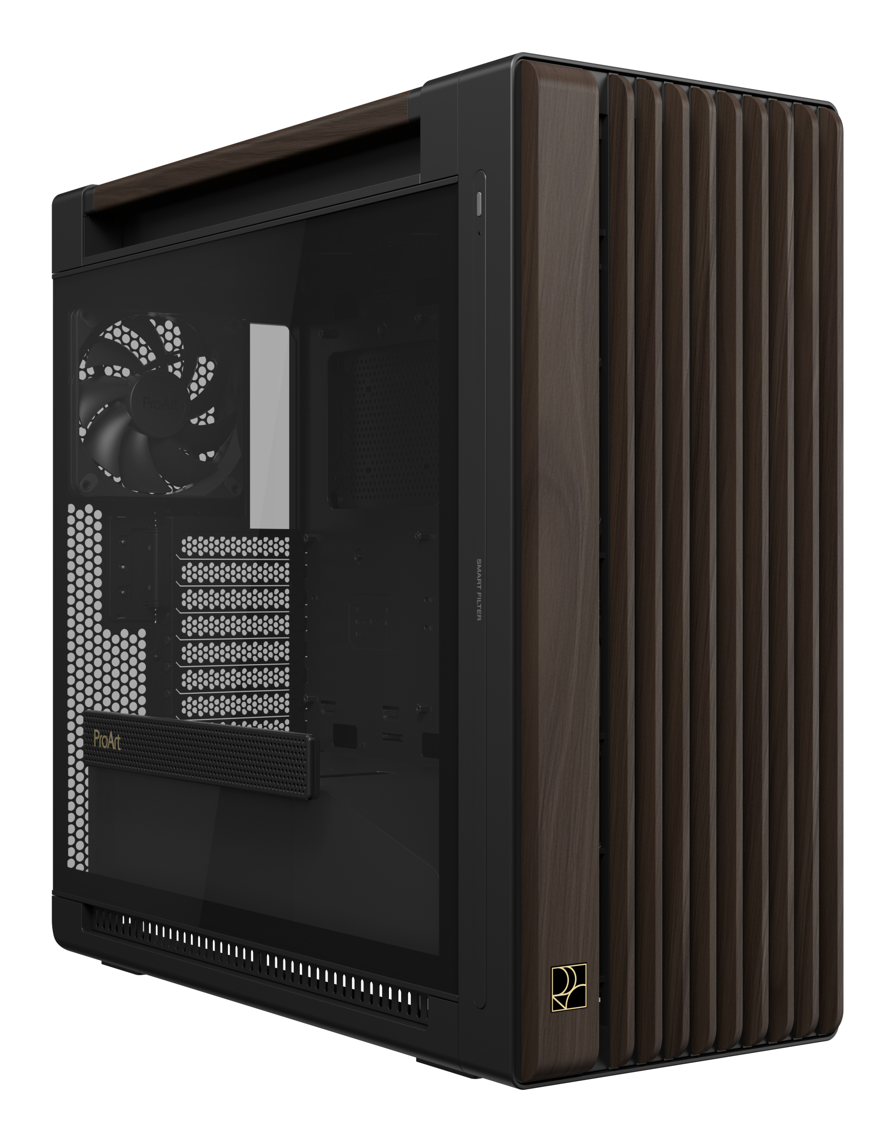 Carcasa Asus PROART PA602 WALNUT WOOD TG "PROART PA602 WALNUT WD TG PWM M.BL" (timbru verde 0.32 lei)