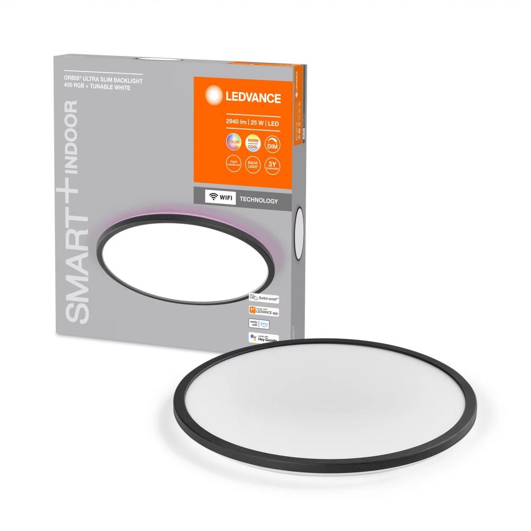 SMART ORBIS UL SLIM BL 400 RGBTW BKLEDV "000004058075752801" (timbru verde 2.00 lei)