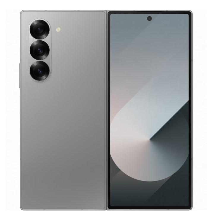 Smartphone Galaxy Z Fold6 512GB 12GB RAM 5G Dual SIM Silver Shadow "SM-F956BZSCEUE" (timbru verde 0.45 lei)