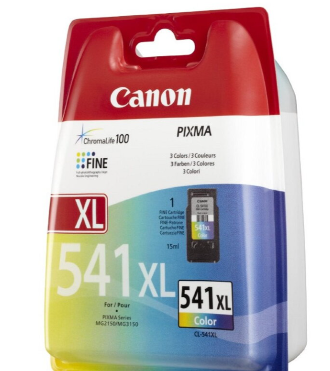 Cartus Cerneala Original Canon Color, CL-541XL EUR, pentru Pixma MG2150|MG2250|MG3150|MG3250|MG3550|MG3650|MG4150|MG4250|MX375|MX395|MX435|MX455|MX475, 15ml, (timbru verde 1.2 lei)"5226B001AA"