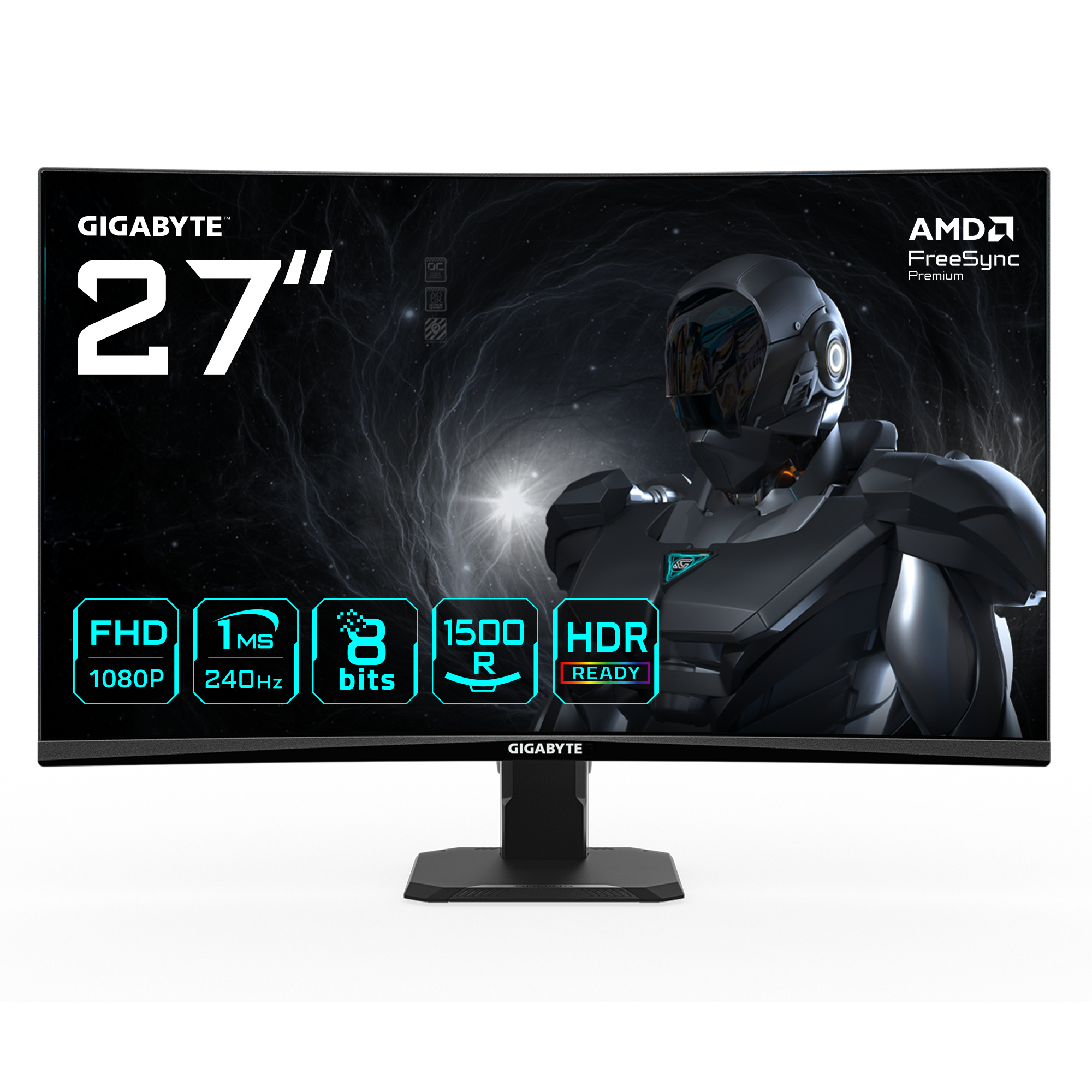 GIGABYTE GS27FC2 computer monitor "GS27FC2 EU" (timbru verde 7 lei)