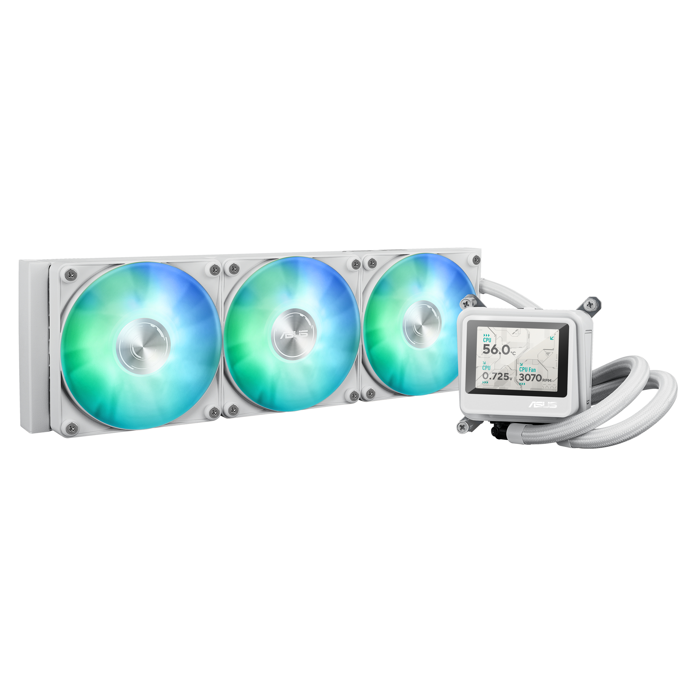 CPU Cooler AS MAX GAM LC III 360 ARGB LC "MAX GAMING LC 360 ARGB LCD WHT" (timbru verde 2 lei)