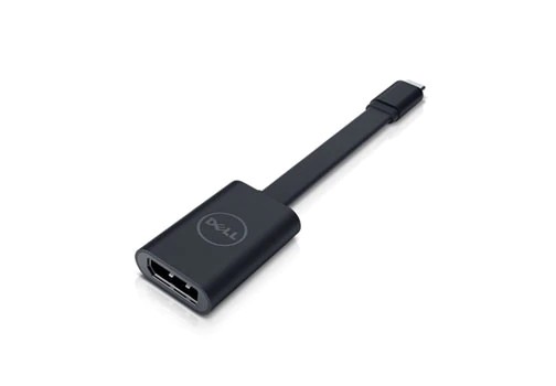 ADAPTOR video DELL, USB Type-C (T) la DisplayPort (M), 4K UHD (3840x2160) la 60Hz, "470-ACFC-05" (timbru verde 0.08 lei)
