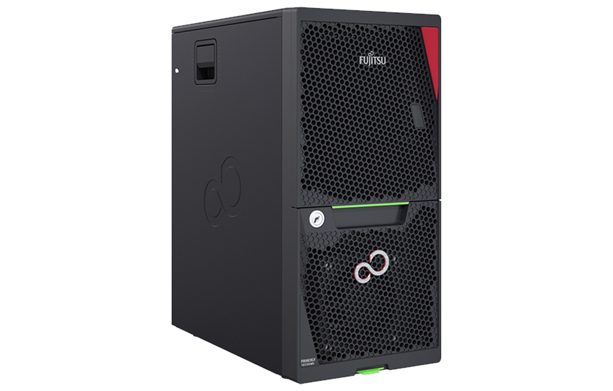 SERVERE Fujitsu PRIMERGY TX1310 M5, Intel Xeon E-2324G, 1x 16GB DDR4, 2x 1TB SATA LFF, PS250W, 1Yr "VFY:T1315SCA12IN" (timbru verde 7 lei)