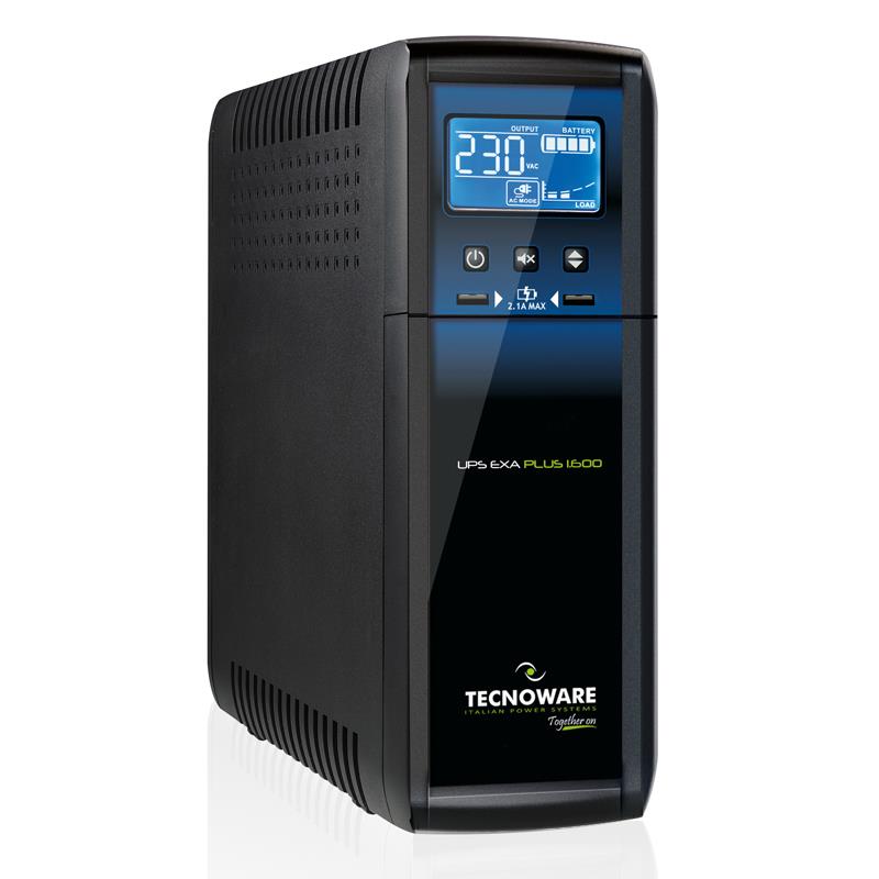 UPS/AVR EXA PLUS 1600VA/FGCEXAPL1602IEC TECNOWARE "FGCEXAPL1602IEC" (timbru verde 11 lei)