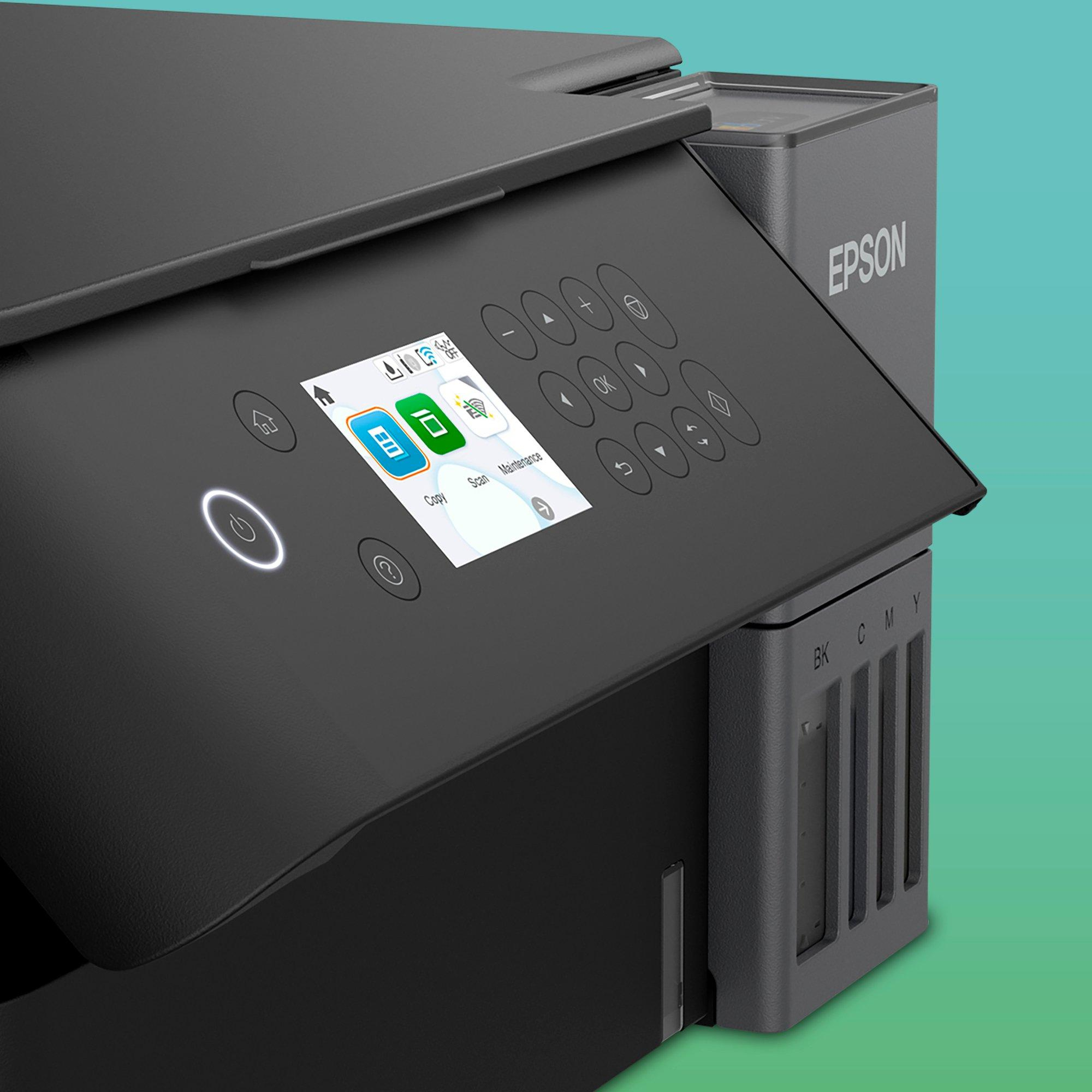 Multifunctional Inkjet CISS Color Epson L6360, A4, Functii: Impr.|Scan.|Cop., Viteza de Printare Monocrom: 33 ppm, Viteza de printare color: 20ppm, Conectivitate:USB|Ret|WiFi, Duplex:Da, ADF:Nu "C11CL42401" - imagine 9