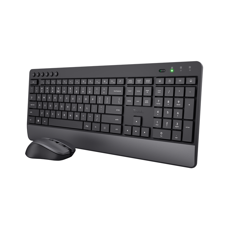Trust Trezo Kit Tastatura + Mouse "TR-24529" (timbru verde 0.8 lei)