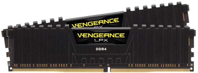 Memorie DDR Corsair DDR4 8 GB, frecventa 2400 MHz, 4 GB x 2 module, radiator, "CMK8GX4M2A2400C16"