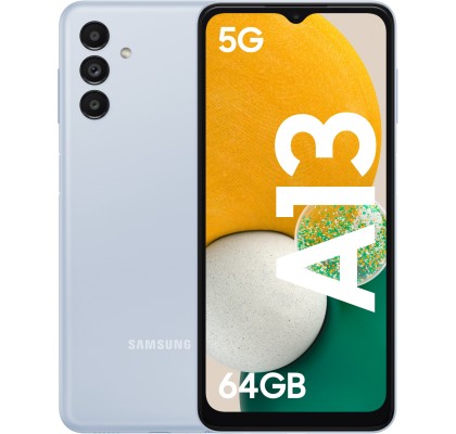 Telefon Galaxy A13 5G, 64GB, 4GB RAM, Light Blue "SM-A136BLBUEUE"(timbru verde 0.45 lei)