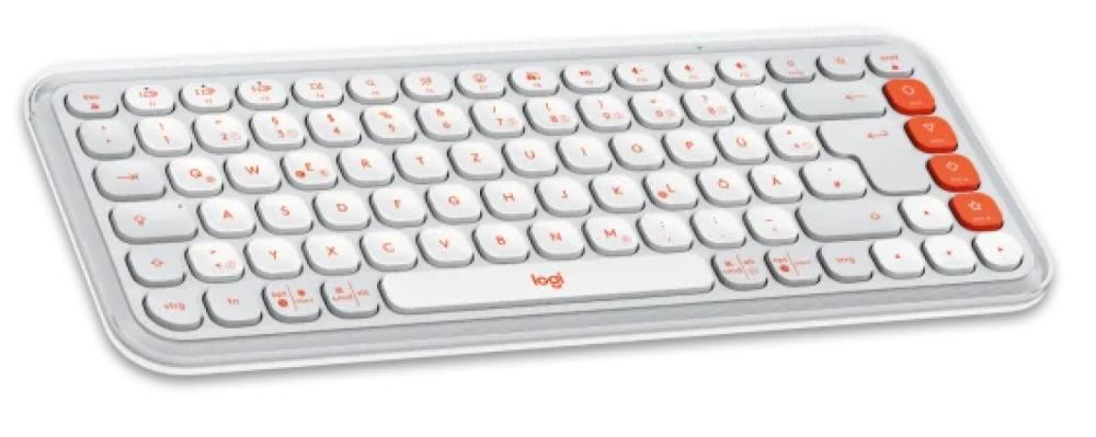 LOGITECH POP ICON COMBO - OFF WHITE - US INTL - BT - INTNL-973 "920-013141" (timbru verde 0.8 lei)