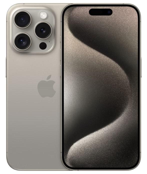 SMARTphone Apple iPhone 15 PRO 6.1" 8GB 128GB SV "MTUX3__/A" (timbru verde 0.55 lei)