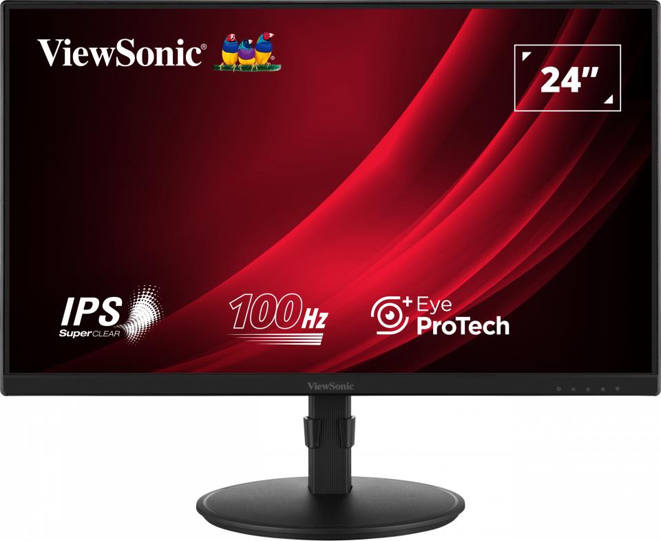 MONITOARE ViewSonic LCD 24" IPS/BLACK VG2408A-MHD , "VG2408A-MHD" (timbru verde 7 lei)