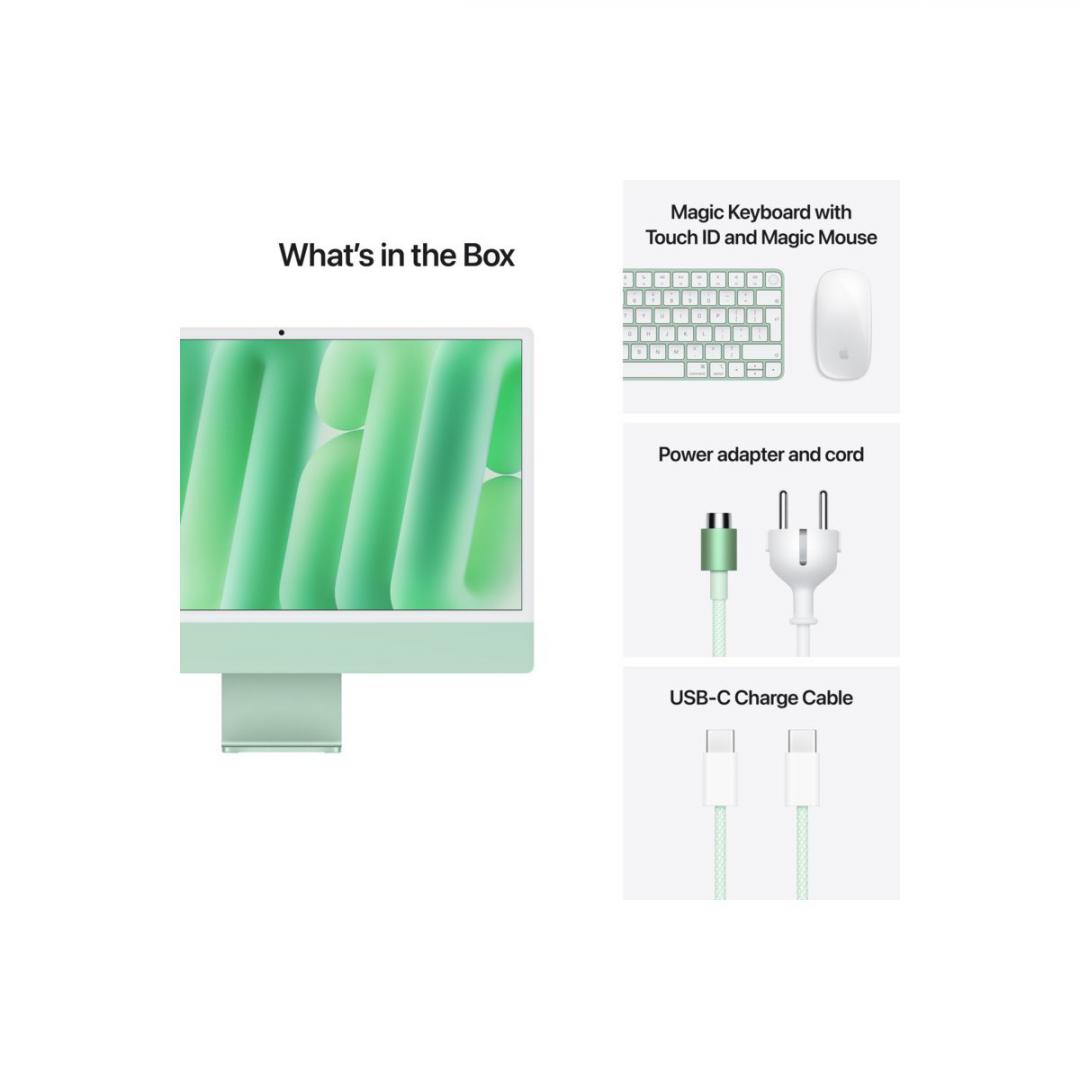 IMAC 24" GRN/10CCPU/10CGPU/24GB/512-ROM "MD2Q4RO/A" (timbru verde 10 lei)