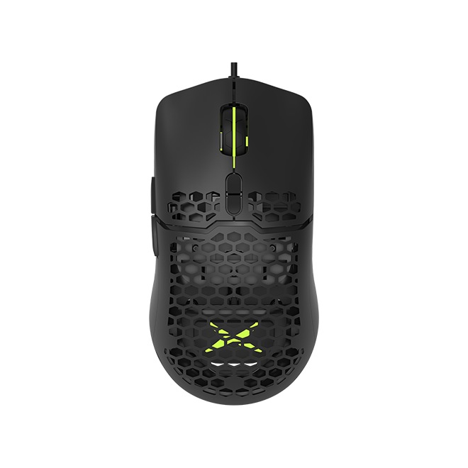 MOUSE DELUX, gaming, cu fir, USB, optic, 7200 dpi, butoane/scroll 7/1, RGB light, cablu braided, negru, "M700A-BK" (timbru verde 0.18 lei)