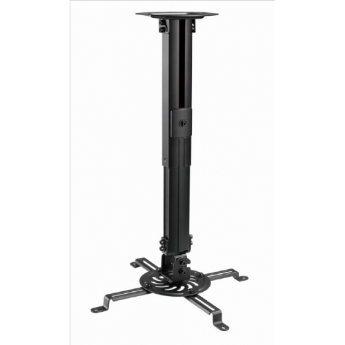 SUPORT de tavan GEMBIRD pt. proiector, lungime 320 mm, inclinatie, rotatie, max 13Kg, negru, "CM-B-01"