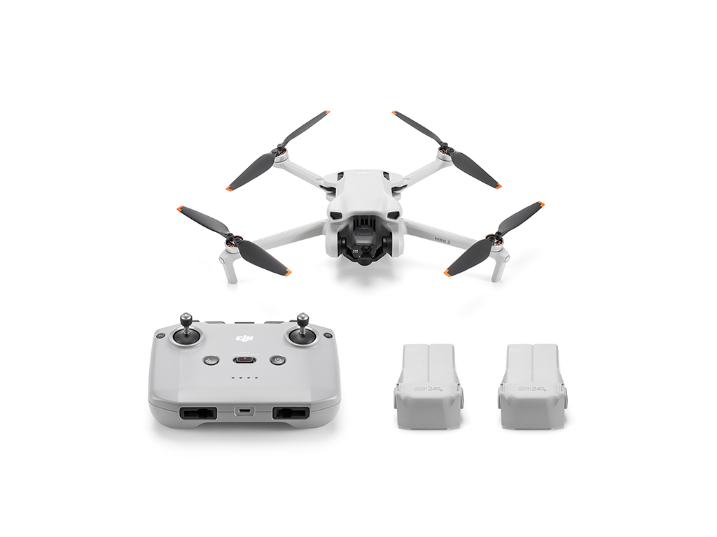 Kit Drona DJI Mini 3 Fly More Combo, 4K30, 12MPAuton. 33min, F/1.7 "CP.MA.00000610.01" (timbru verde 1.20 lei)