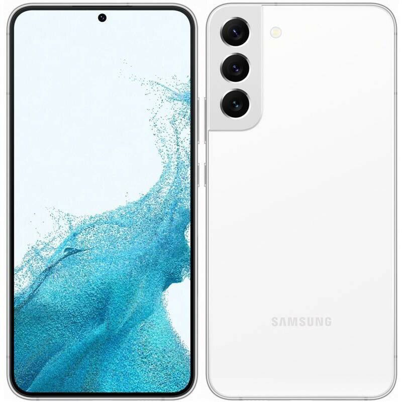 Samsung Galaxy S22 Plus DS Phantom White 5G/6.6"/OC/8GB/256GB/10MP/12MP+50MP+10MP/4500mAh "SM-S906BZWGEUE" (timbru verde 0.45 lei)