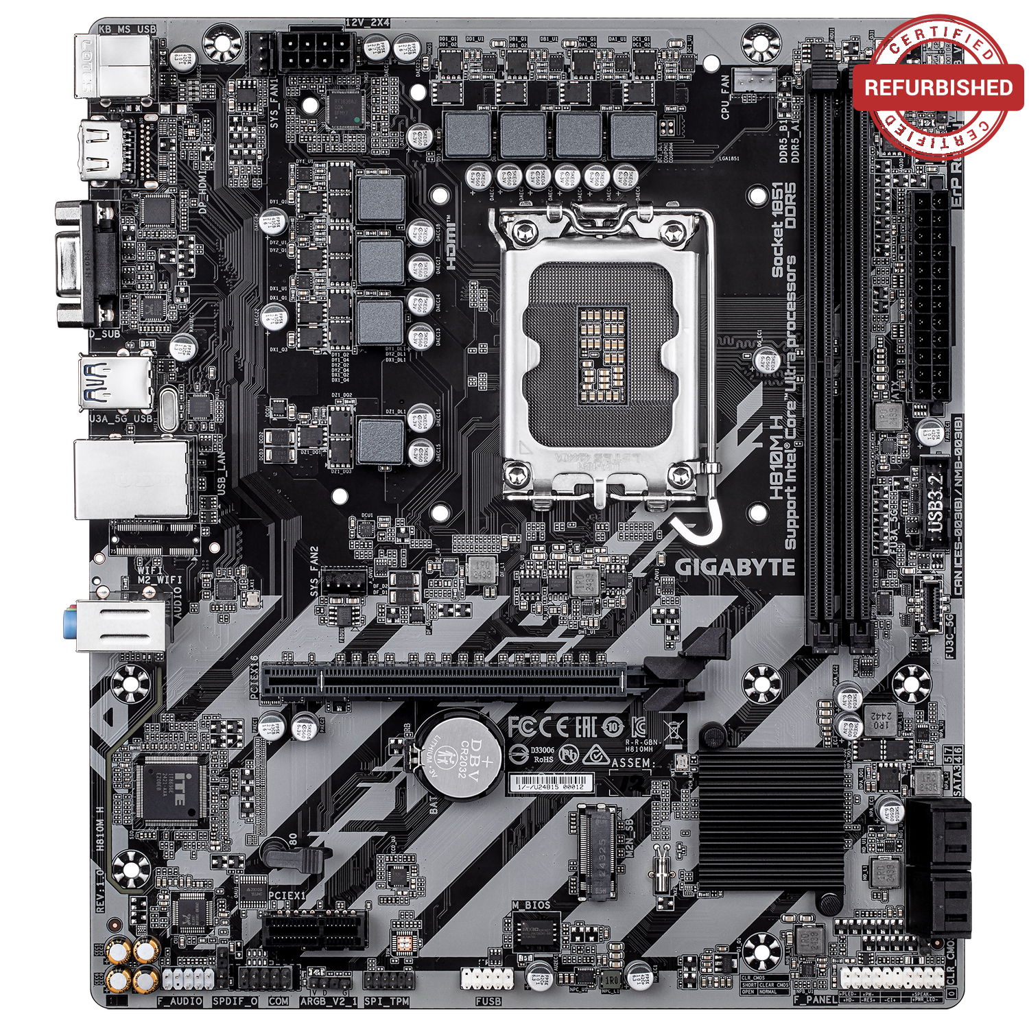 Placa de baza GIGABYTE H810M H-(RSG)"H810M H-(RSG)"
