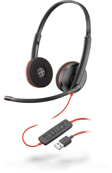 CASTI PLNTR BLKW,C3220 USB-A 209745-201, "209745-201" (timbru verde 0.8 lei)