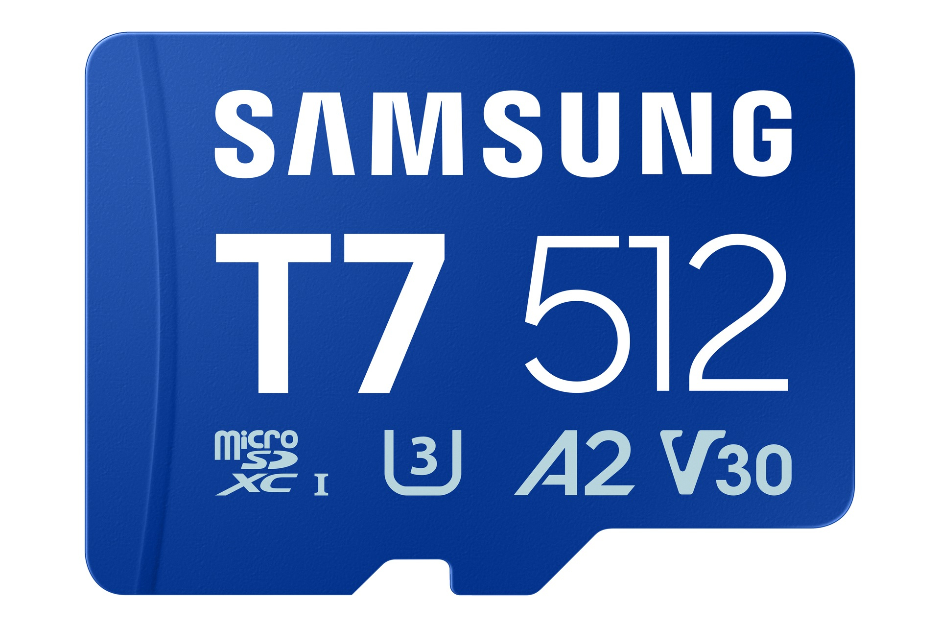 SAMSUNG T7 microSD Memory Card 512GB for Smartphones Tablets and Handheld Consoles up to 170MB/s Read "MB-MB512T/WW" (timbru verde 0.03 lei)