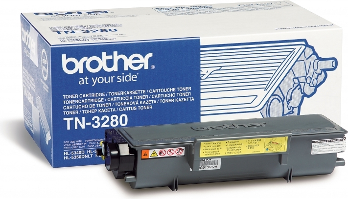 Toner Original Brother Black, TN3280, pentru HL-5340|5350|5380|DCP-8070|8085|MFC-8370|8380|8880, 8K,"TN3280"
