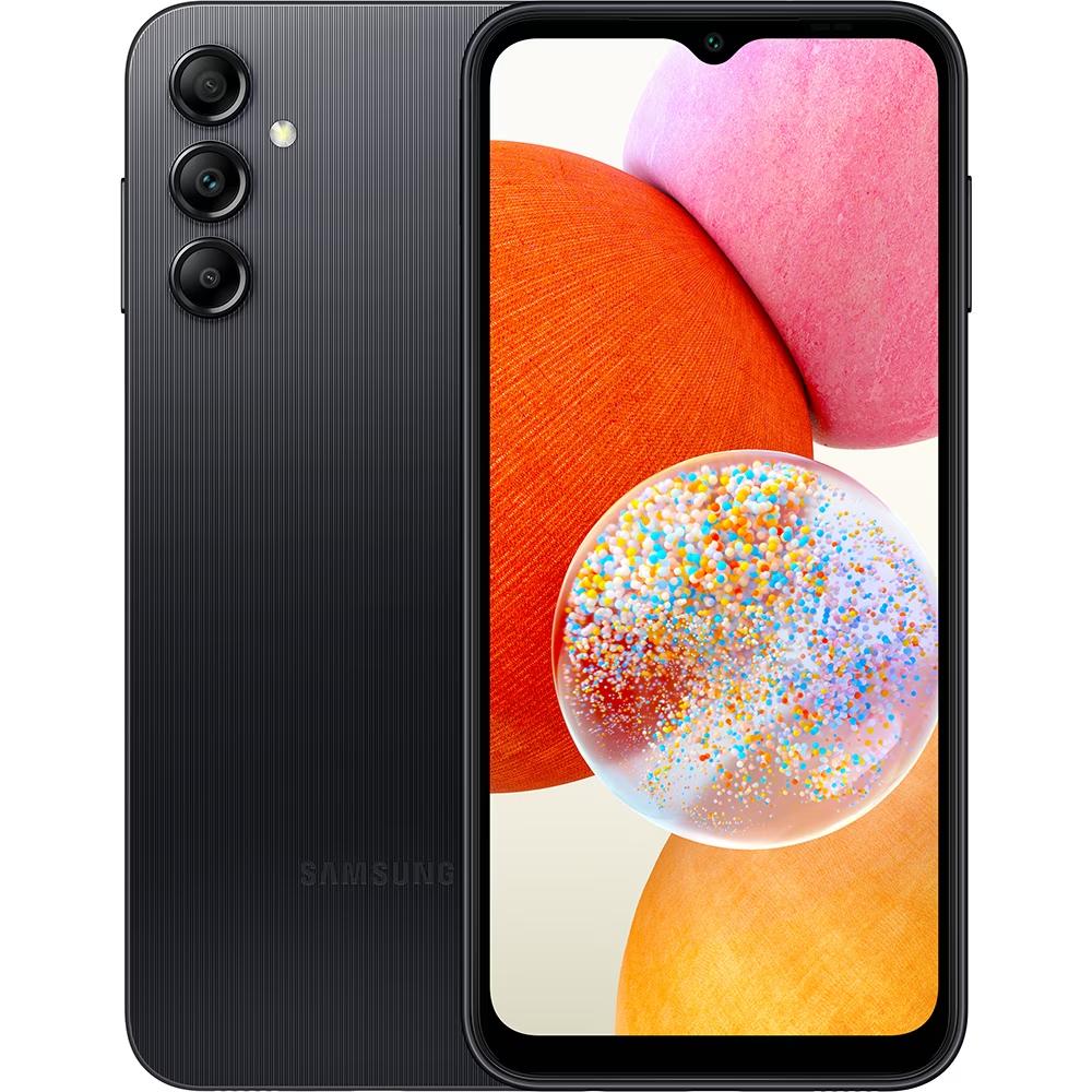 Samsung A14 A145R 6.6" 4GB 128GB DS Bk "SM-A145RZKV" (timbru verde 0.45 lei)