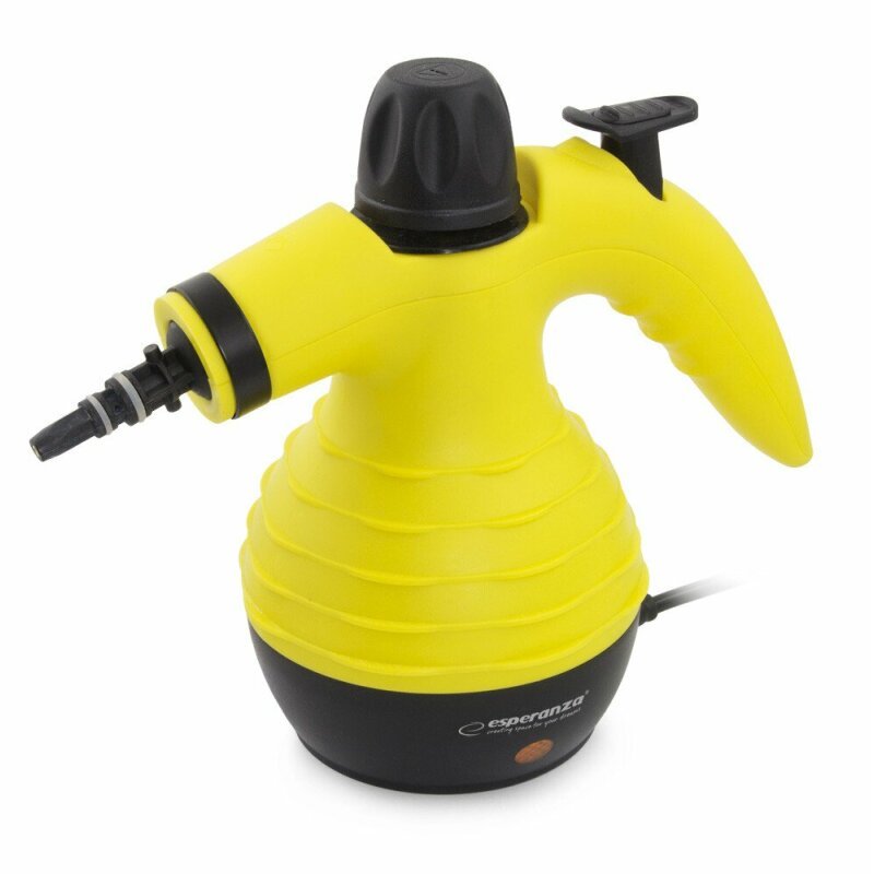 Masina de curatat cu abur Esperanza STORM EHS001 1050W Negru/Galben "EHS001" (timbru verde 2 lei)