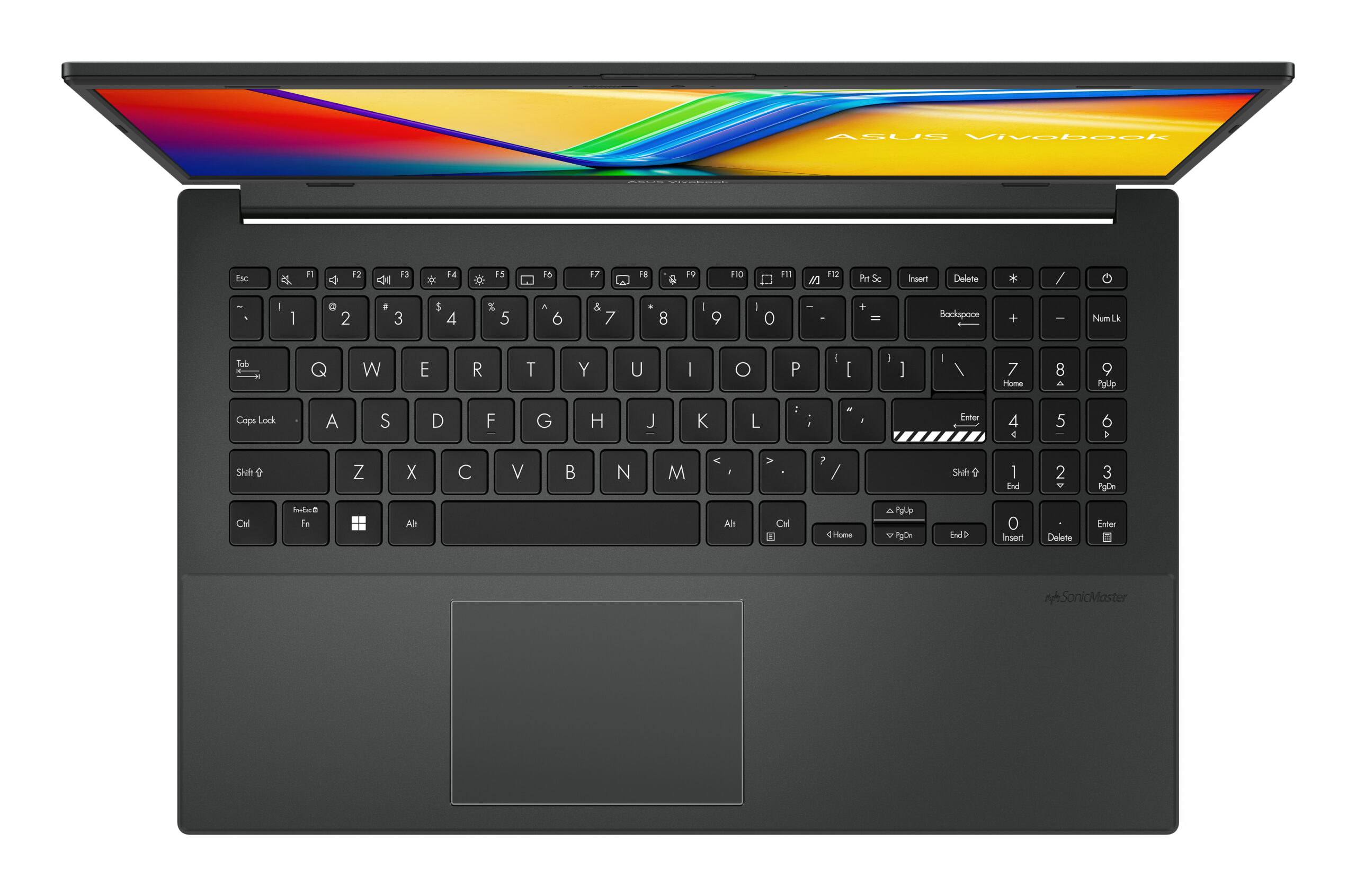 Notebook ASUS Vivobook Go 15, AMD Ryzen 5 40, 15.6 inch, RAM 8GB, SSD 256GB, AMD Radeon 610M, No OS, Mixed Black, NU CONTINE INCARCATOR "E1504FA-BQ5473" - imagine 6