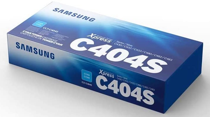 Toner Original Samsung Cyan, C404S, pentru XPRESS C480, 1K, (timbru verde 1.2 lei) , "ST966A"