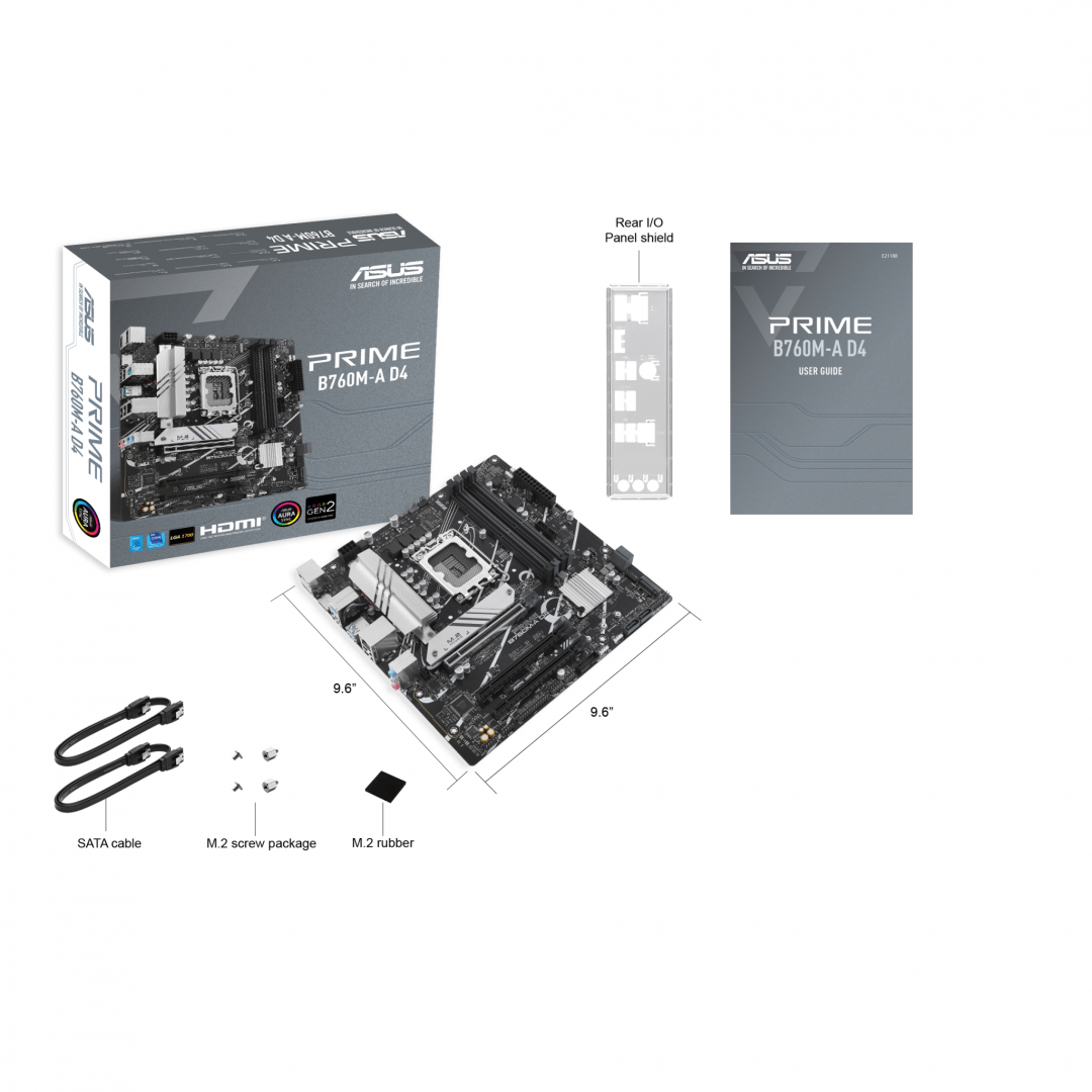 MB ASUS PRIME B760M-A D4 LGA 1700 "PRIME B760M-A D4"